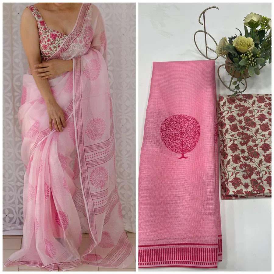 Premium Heavy Super Kota with Digital Print Saree